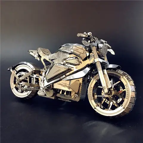 MMZ NANYUAN 3D Metal Motorcycle Puzzle 1:16 METAL OCEAN