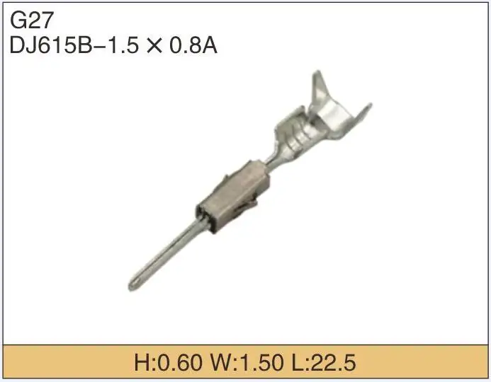 

100Pcs 964269-2 Crimp SEALED/terminal Pin for Tyco TE Seat Repair Wire wire 000979132E 3B0973814 connector