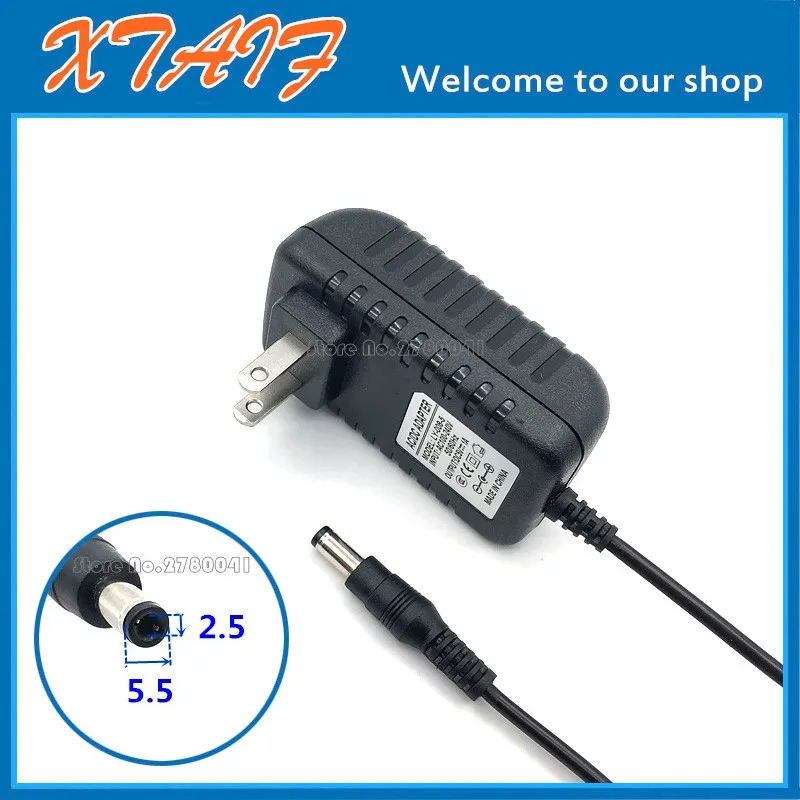 AC Converter Adapter DC 5V Power Supply Wall Charger US/EU Plug DC 5.5mm x 2.1mm 1A