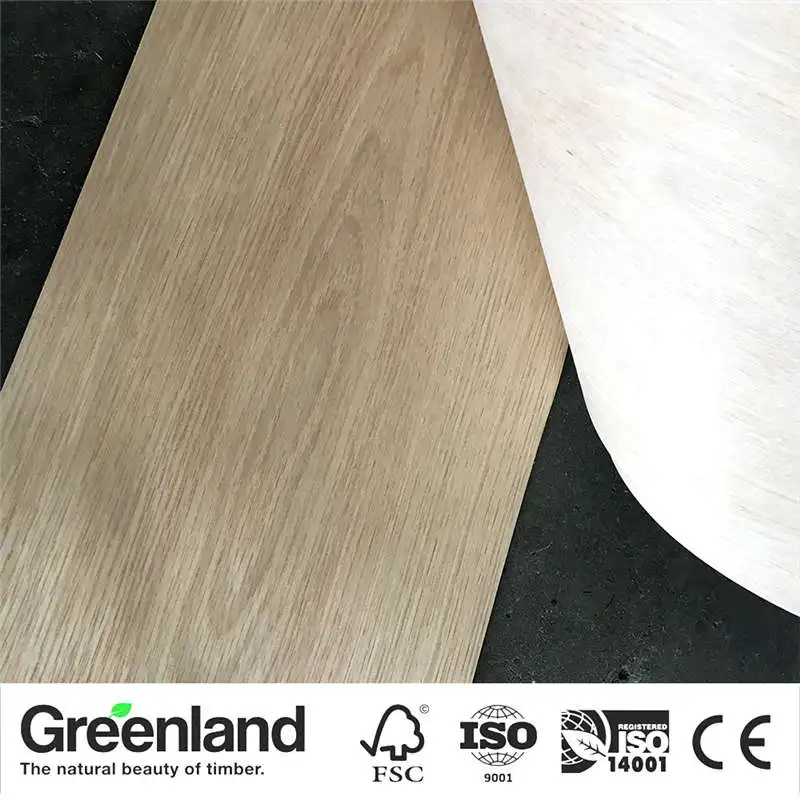 White OAK (C.C) Wood Veneers size 250x20 cm table Veneer Flooring DIY Furniture Natural Material bedroom chair table Skin