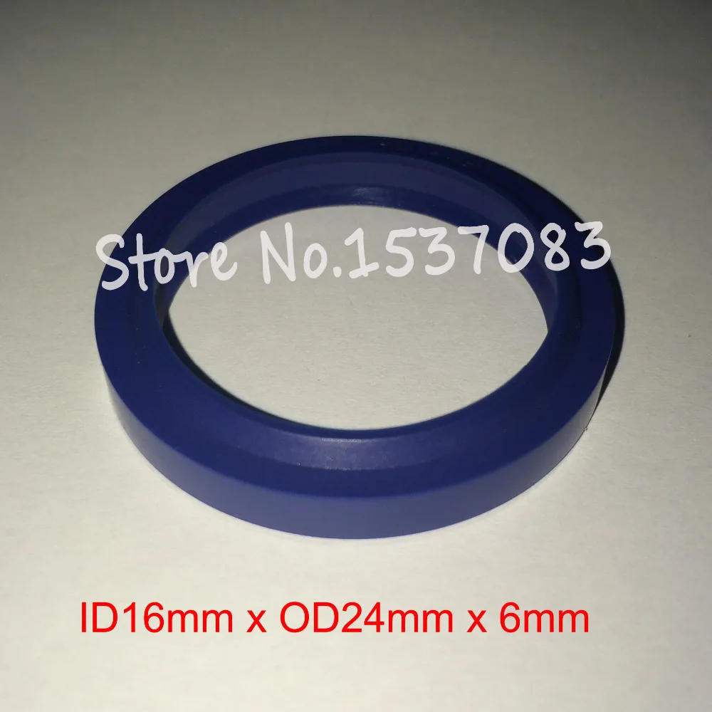 

Hydraulic ram oil seal wiper seal polyurethane PU o-ring o ring 16mm x 24mm x 4.5mm x 6mm