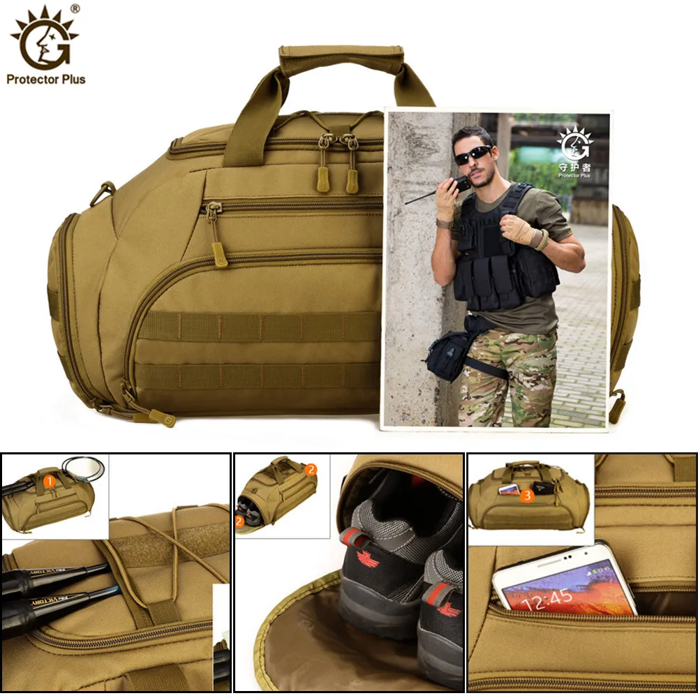 35L Large Capacity Tactical Backpack Military Army Molle Bag Outdoor Assault Pack for Trekking Camping Hunting Bag