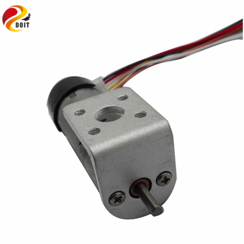 Juego completo de Motor de 25mm que incluye soporte + acoplamientos de latón + tornillos para chasis de tanque de Robot DIY RC Toy Part