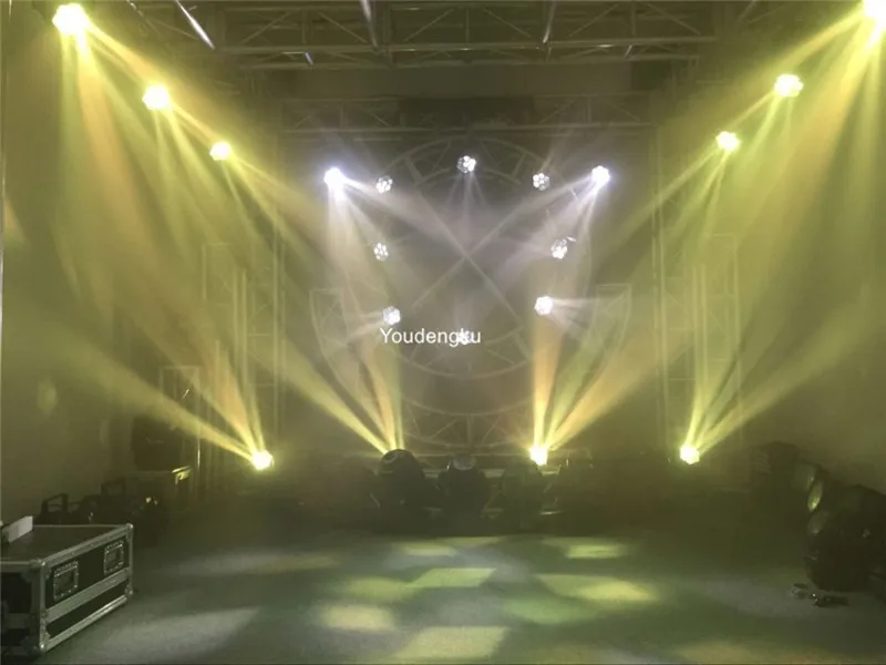 10 pieces party stage design b eye led moving head beam wash 7x15w zoom led mini bee eye moving head beam rgbw 4in1 dj light