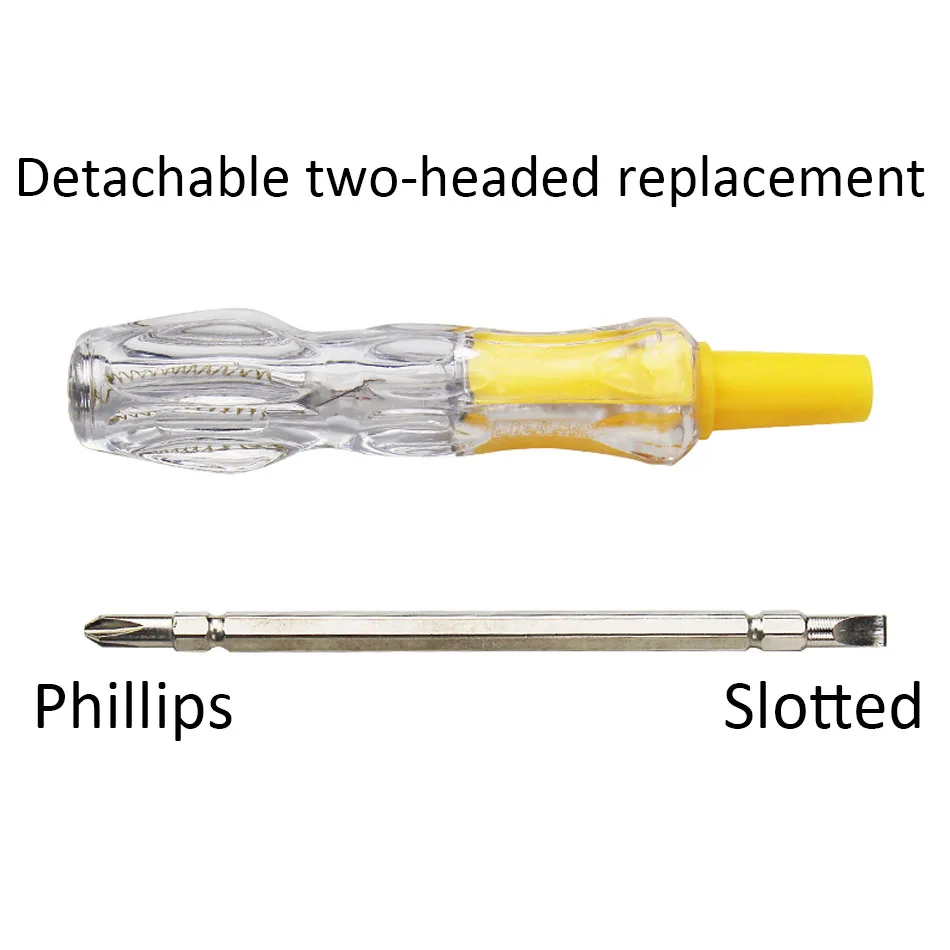 Mini stylo de Test, tournevis plat Portable, outil électrique utilitaire, dispositif de lumière, tournevis outils manuels, tension, livraison gratuite