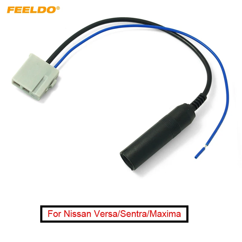 

FEELDO 5Pcs Auto Stereo Audio install Aftermarket Male Radio Antenna fit for Nissan 07-UP #AM3056