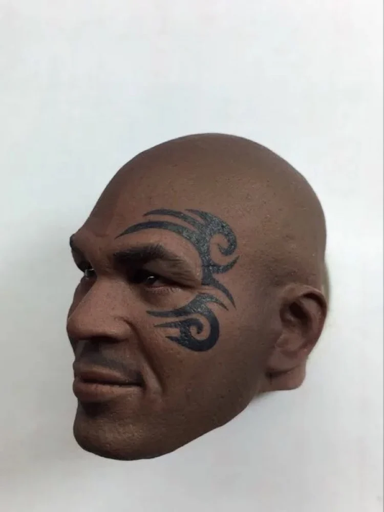 

Custom 1/6Scale Mike Tyson Tattooed Head Sculpt Boxing King F Hot Toys COOMODEL Figure