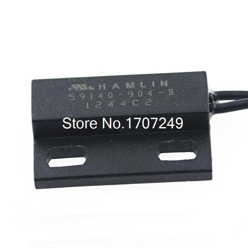 Free Shipping 10pcs Normally open reed switch  plastic package with mounting hole and wire GPS-23 module sensor