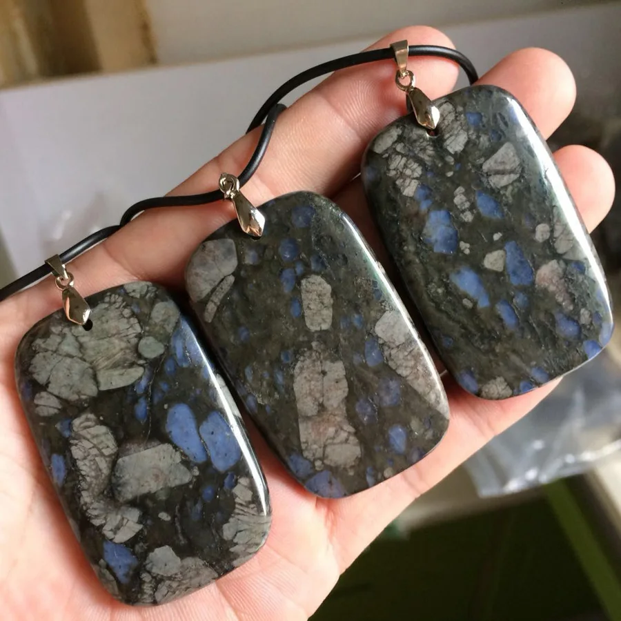 gray opal stone necklace pendant natural stone pendant fine jewelry for woman for gift wholesale !