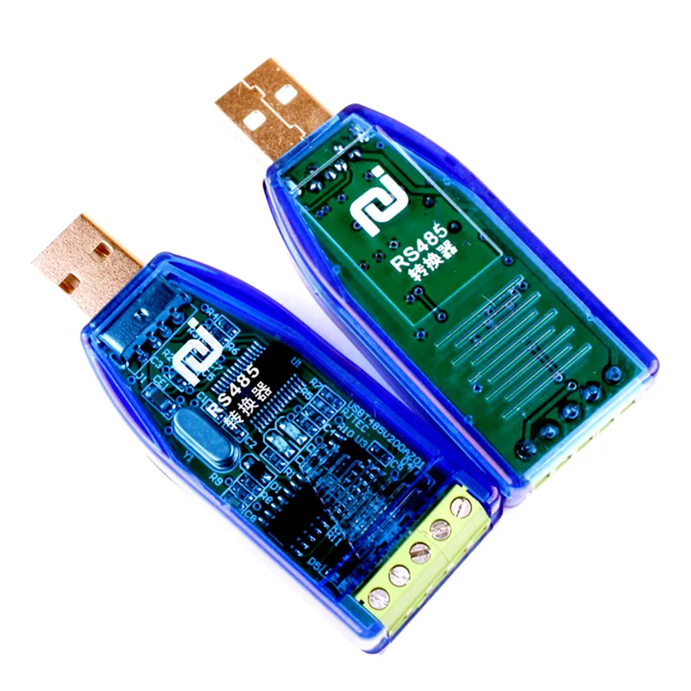 Usb to rs485 communication module bidirectional half-duplex serial line converter protection support win8