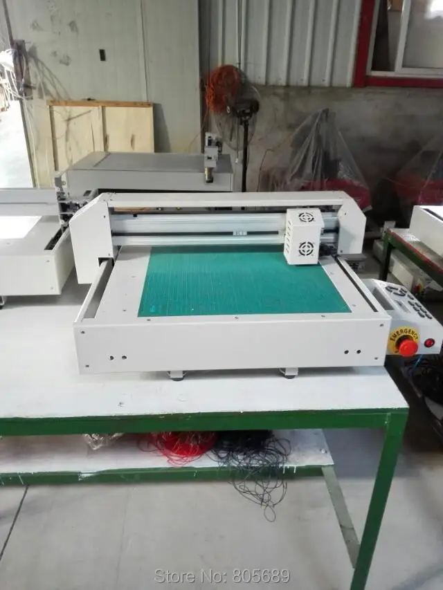 Mini cortador automático do leito/plotter de corte do leito do pacote da câmera do ccd de digitas