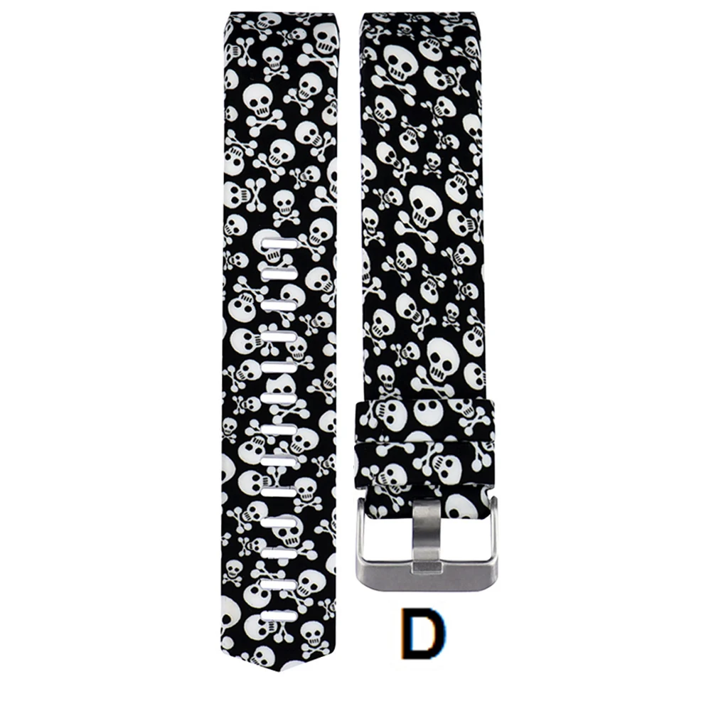 Оригинальный сменный силиконовый мягкий силиконовый ремешок ZUCZUG для наручных часов с рисунком