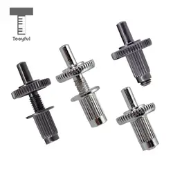 Tooyful 2 Pieces Iron Guitar Bridge Studs Anchors Locking Posts for LP Electric Guitar Bridge Parts