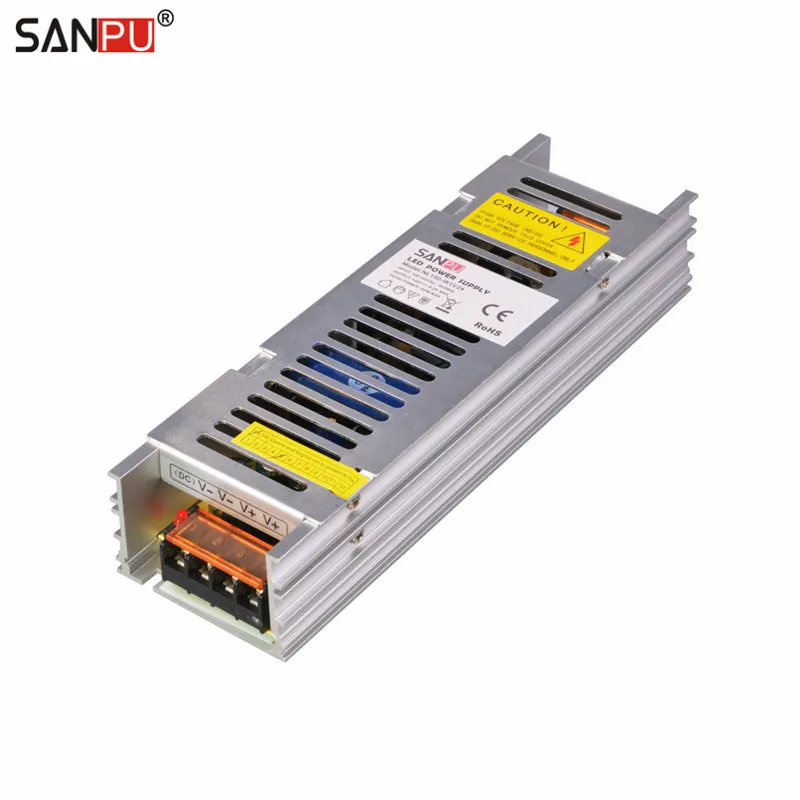 SANPU 24V 6A Power Supplies for LEDs 150W Switching Drivers 110V 220V AC-DC Lighting Transformers Full Container Load Wholesale