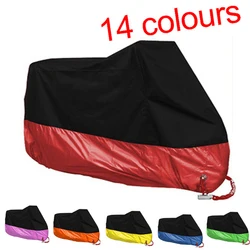 New Motorcycle Covers M L XL 2XL 3XL 4XL  Waterproof Breathable Outdoor Motorcycle Scooter Rain Coat UV Protective Covering