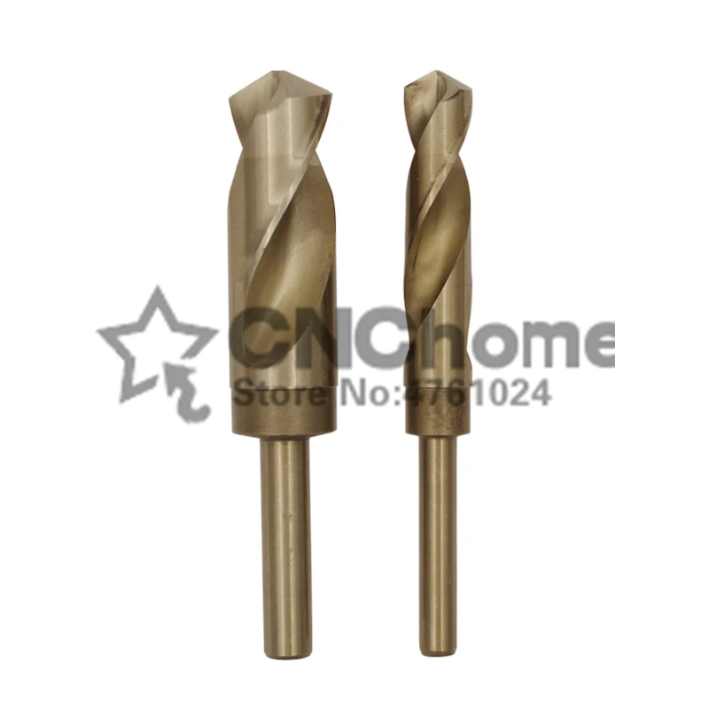 1/2 inch Dia Reduced Shank HSS-CO Twist Drill Bit 14.0mm-30.0mm Blade For Bore Machining (14/15/16/17/18/19/20/22/25/28/30mm)