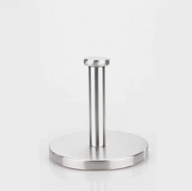 Stainless steel kitchen tissue rack kitchen tissue roll holder paper holders round table tissue holders