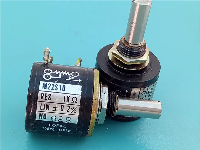 M22S10 5K 10K 20K 100K shaft diameter 6mm multi-circle potentiometer 10 turns switch Please note