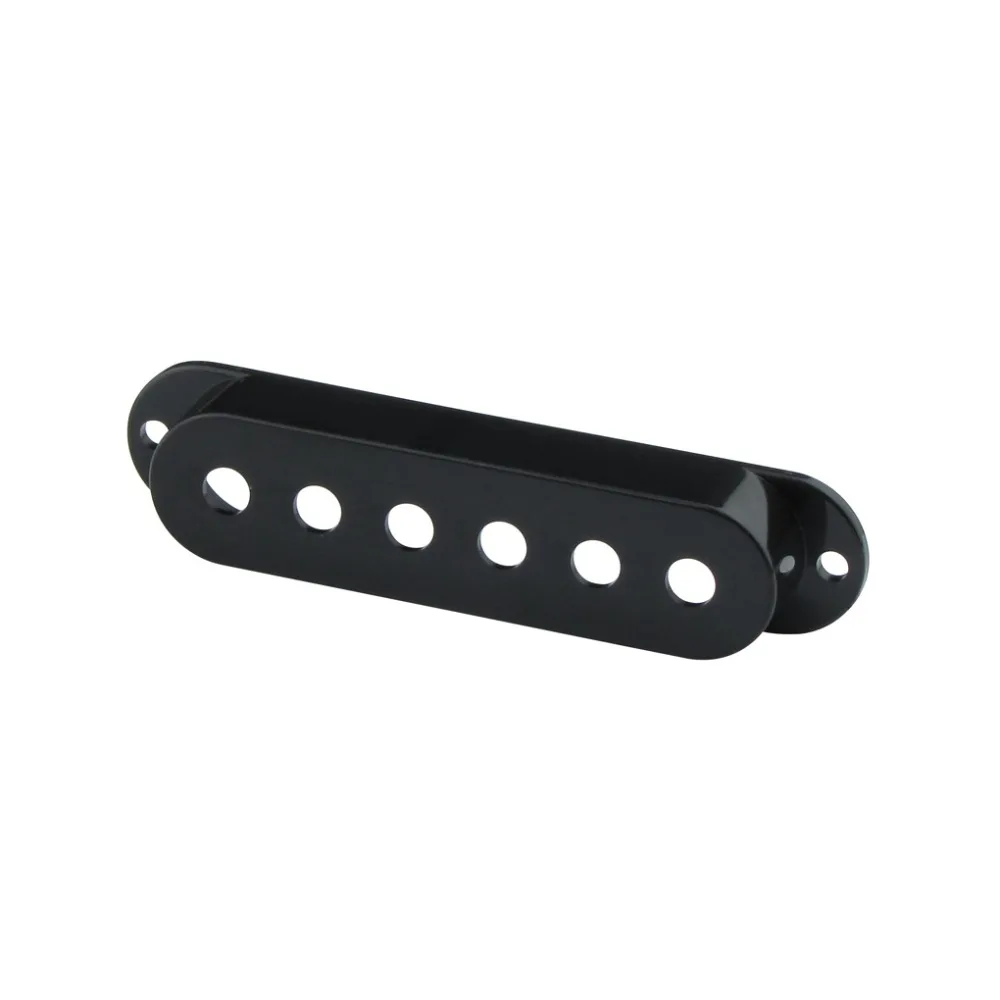 Cubiertas de pastilla de bobina única de guitarra negra, accesorios de piezas de guitarra ST, plástico de 52mm, nuevo, 3 piezas