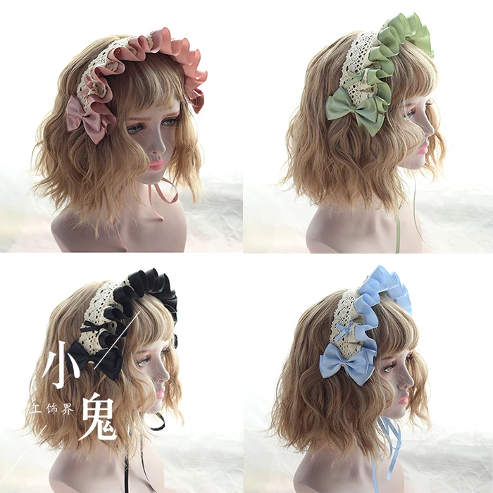 Lolita hair band headband bnt wild can take Anne's breakfast in the fog poem headwear woman hair band