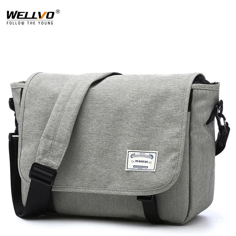 Men Messenger Bags Men\'s Fashion Business Travel Shoulder Bags Male Oxford Briefcase Unisex Crossbody Handbag Flap XA144ZC