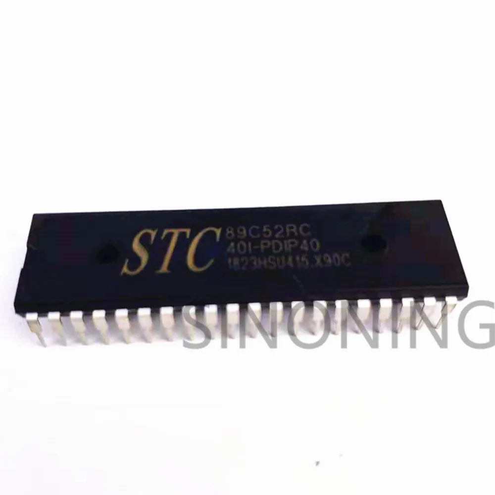 STC89C52RC40C-PDIP STC MCU 89c52rc 89c52 MCU رقاقة واحدة الحواسيب الصغيرة