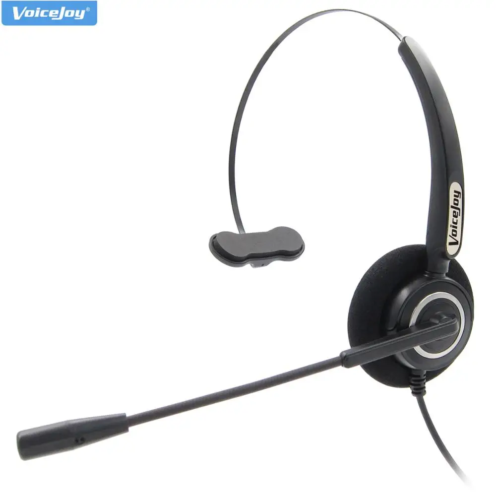 VoiceJoy office headset with RJ9 plug phone headset for AVAYA Phones 1603 1608 1616 2402 2401 2420 4601 9610 9620 9630 9640 9650