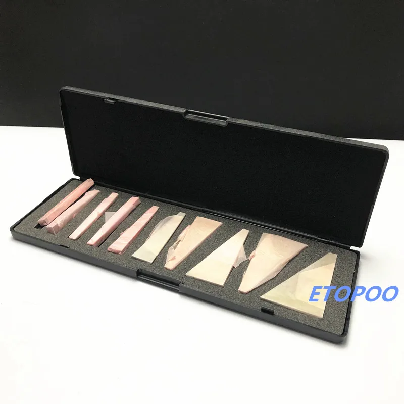 10Pcs 1-30 Degree Precision Ground Durable Angle Block Set 2pcs Angle Block For Lathes Milling Machinist Tools angle block gage