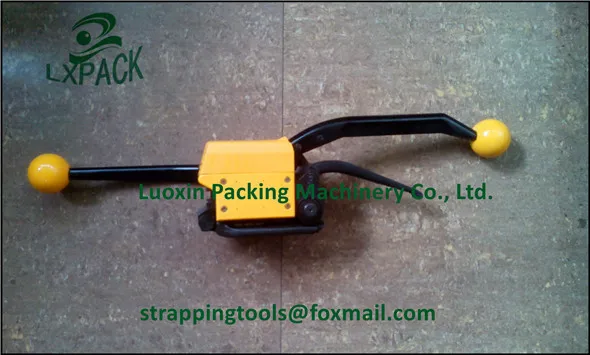 LX-PACK Steel strapping tool The sealless joint reduces the overall strapping costs High and consistent joint efficiency