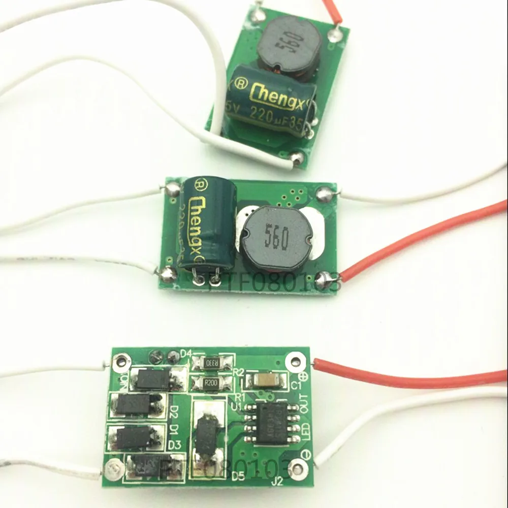 10pcs 10W Constant Current LED Driver DC9-24V to DC8-11V 850mA for 10W High Power LED