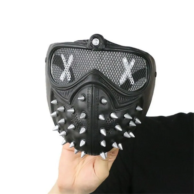 New High Quality PVC Watchdog 2 wrench mask cos game Halloween Cosplay mask props watch dogs mask