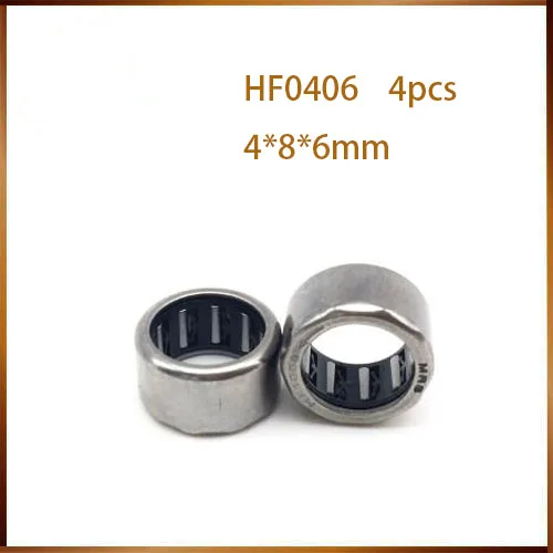 

4PCS/LOT One Way Needle Bearing HF0306 HF0406 HF0608 HF0612 HF0812 HF1012 HF1216 High quality Factory direct sale Free shipping