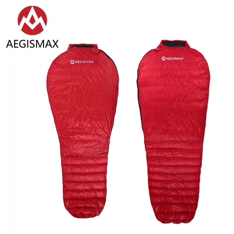 AEGISMAX MINI Upgrade Nano Series Outdoor Camping Ultralight Down Sleeping Bag Nylon Mummy Goose Down Nylon Bag