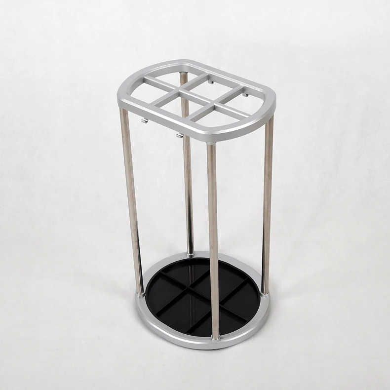 1 PC Umbrella Stand Holder Umbrella Storage Rack 6 Holes Barrel