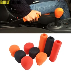 1Pc Tailor Fit Car Silicone Gear Head Gear Knob Cover For Smart W451 W453 Fortwo Forfour Handbrake Cover Case Lever Stick Skin