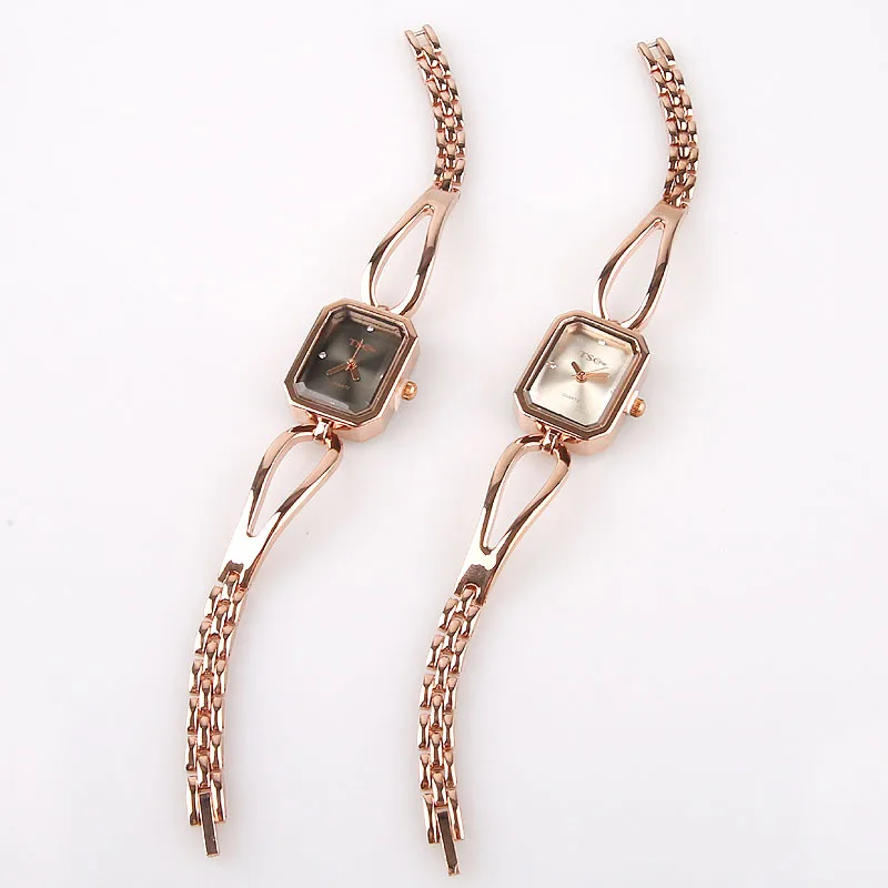 casual women quartz bracelet watches ladies fashion crystal luxury gold Stainless steel wristwatches relogio feminino