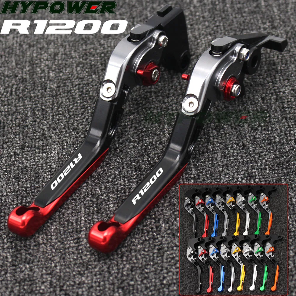 

Motorcycle Folding Extendable Adjustable Clutch Brake Levers For BMW R1200R 2006-2014 R1200RT /SE 2010-2013 R1200S 2006-2008