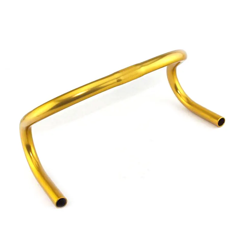 Aluminum Alloy 23.8*25.4mm Classic Road Handlebar 6 Colour Bent Bar 360 Width Handlebars CSW006