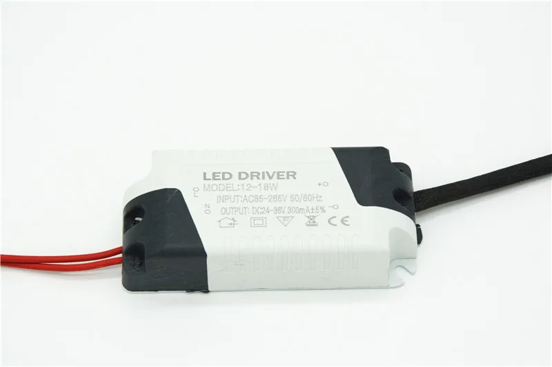 4-24W Safe Plastic Shell LED Driver Input AC90-265V Light Transformer Constant Current 300mA Power Supply Adapter for Led Lamps