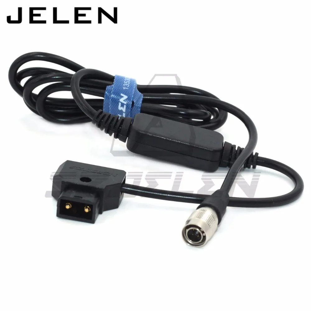 D-TAP to  4pin for Sound Devices 688 power cable ,  zoom f8/f4 power cable , Adjust the voltage to 12V
