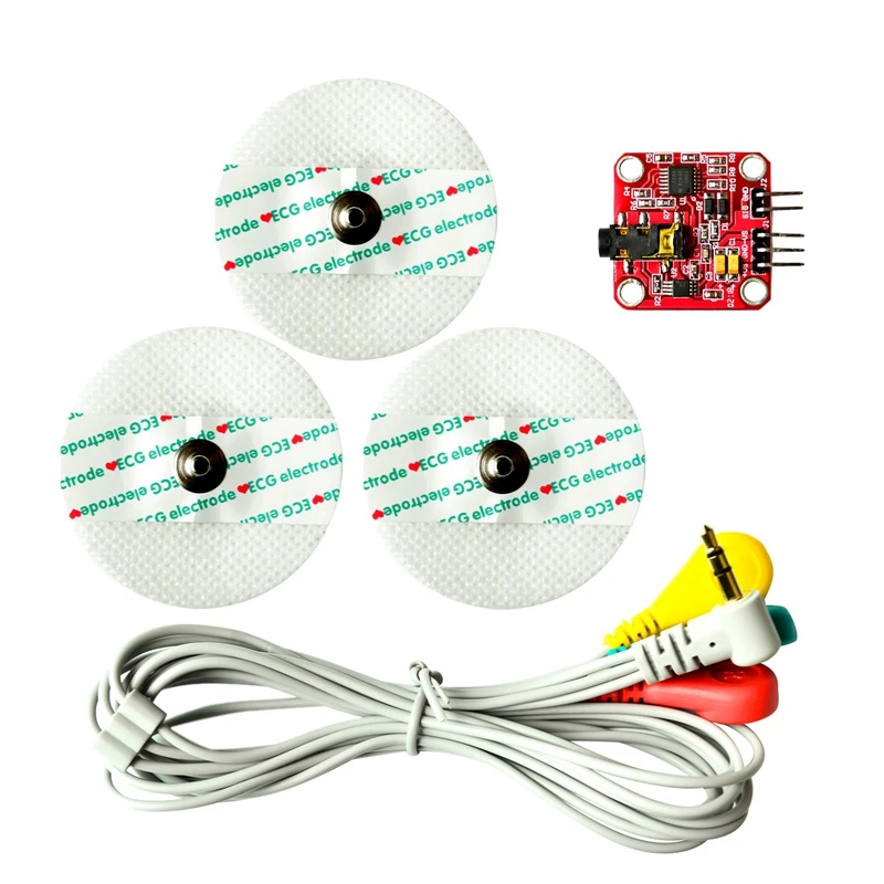 Muscle Signal Sensor Emg Sensor Controller Detects Muscle Activity For Arduino