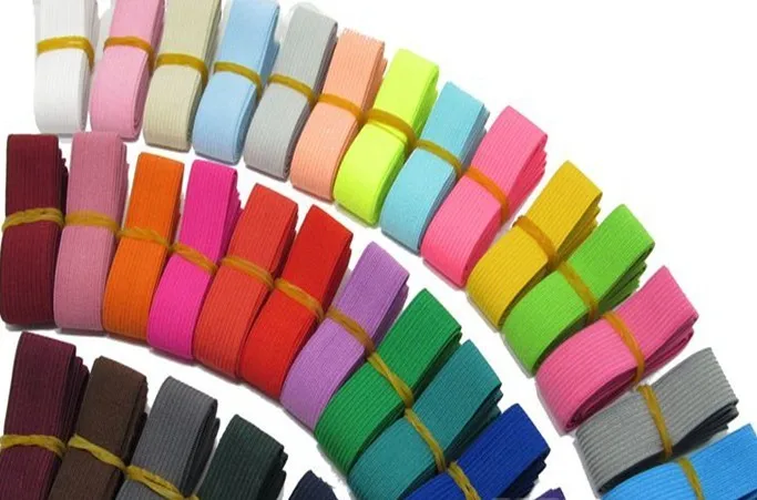 10m/lot 2cm colorful wide flat elastic band elastical rope string for trousers waist sewing craft diy accessories  1745