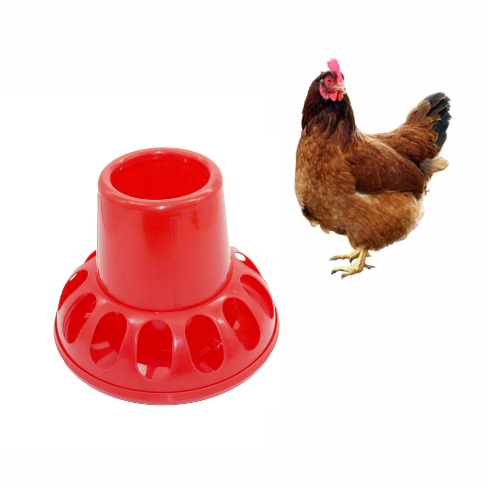 Quality Chicken Automatic Feeder Quail Pigeon Feeder Chicken Feeding Bucket Poultry Animal Feeding Tools 1Pc