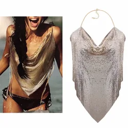 Sexy Sequins Body Chain Party Jewelry Rave Nightclub Wear Body Accessories for Women and Girls