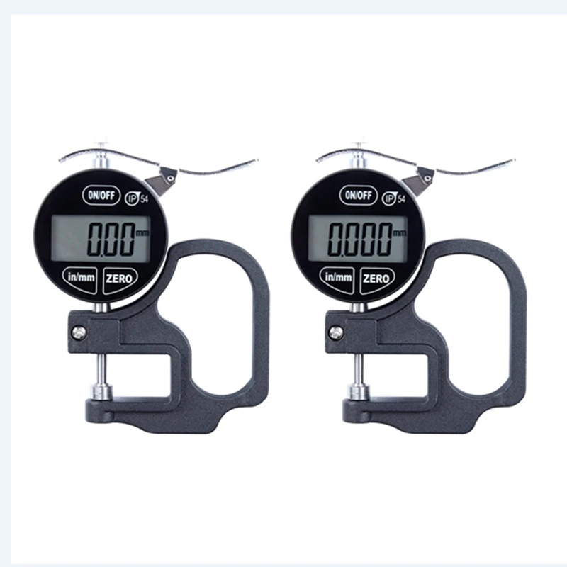 0.001mm High Accuracy Electronic IP54 Thickness Gauge 10mm 0-0.4