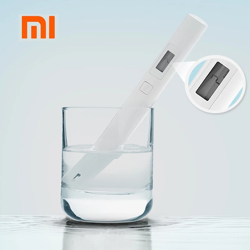 100% Original Xiaomi Mijia Smart Water Quality Test Monitor Fliter TDS Meter Tester Pen Water Purity Measurement for your health