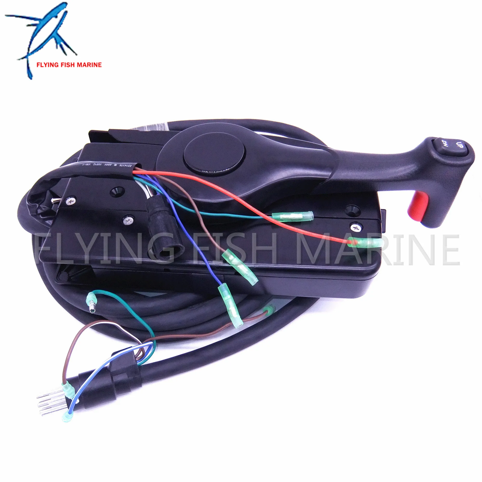 881170A15 Boat Motor Side Mount Remote Control Box With 8 Pin for Mercury Outboard Engine PT Left Side