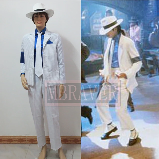 Traje de michael jackson blanco sale