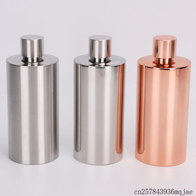 

5pcs 500ml Stainless Steel Flagon Outdoor Whiskey Flasks Pocket Round Hip Flask