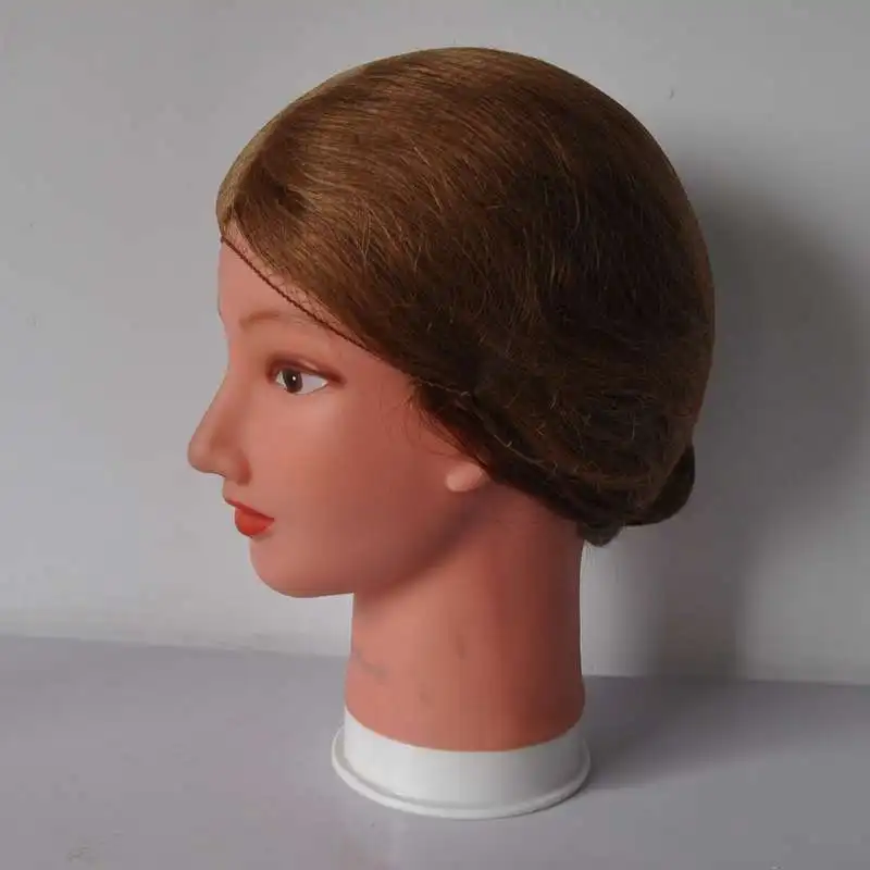 

disposable hairnet 20inch blackor brown color nylon hair net can mix color